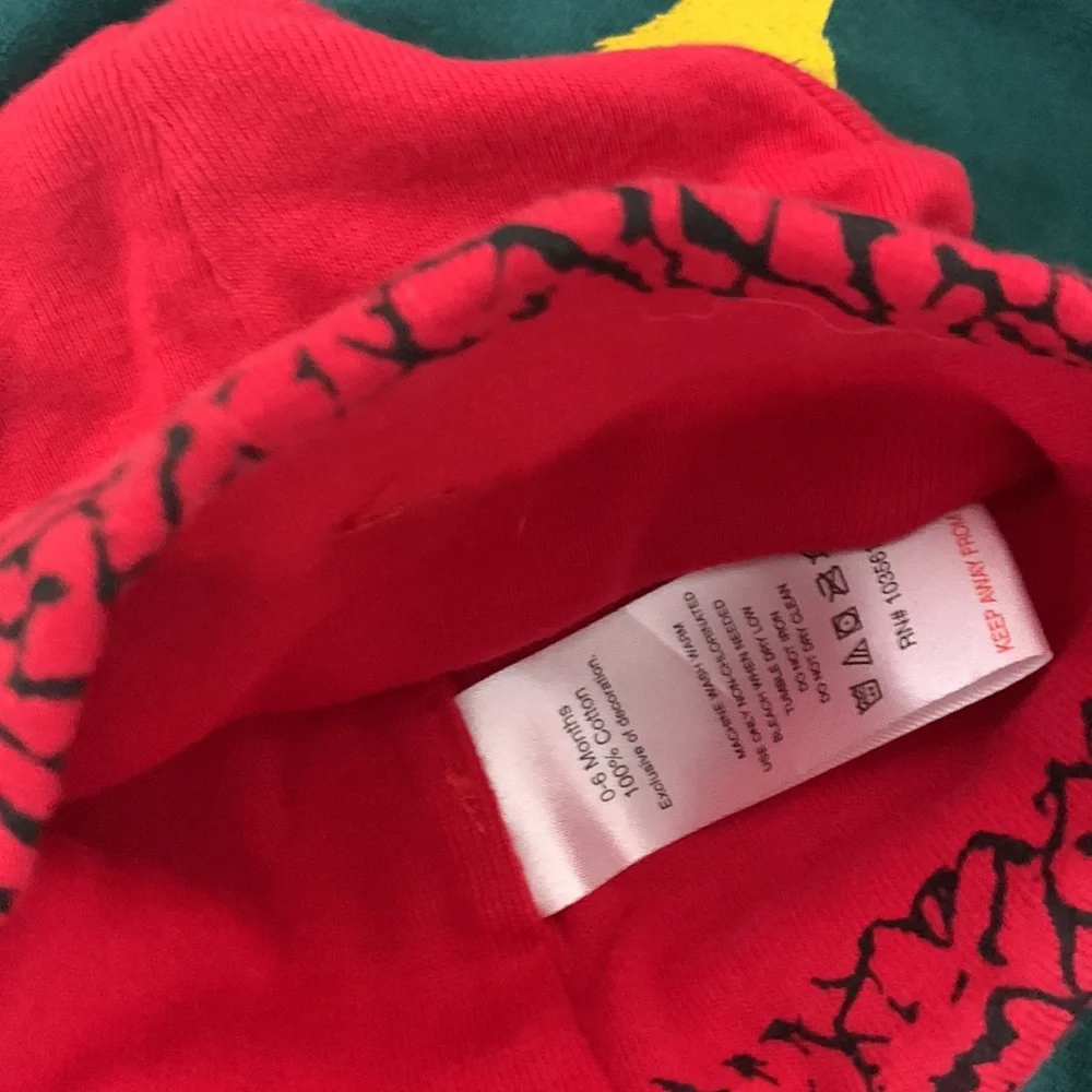Jordan carters newborn zip jacket onsie and hat lot NB